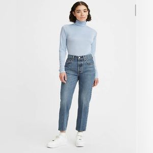 Levi’s 501 original crop jeans